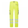 Leo Workwear Winsford Stretch Cargo Trousers Hi-Vis Yellow